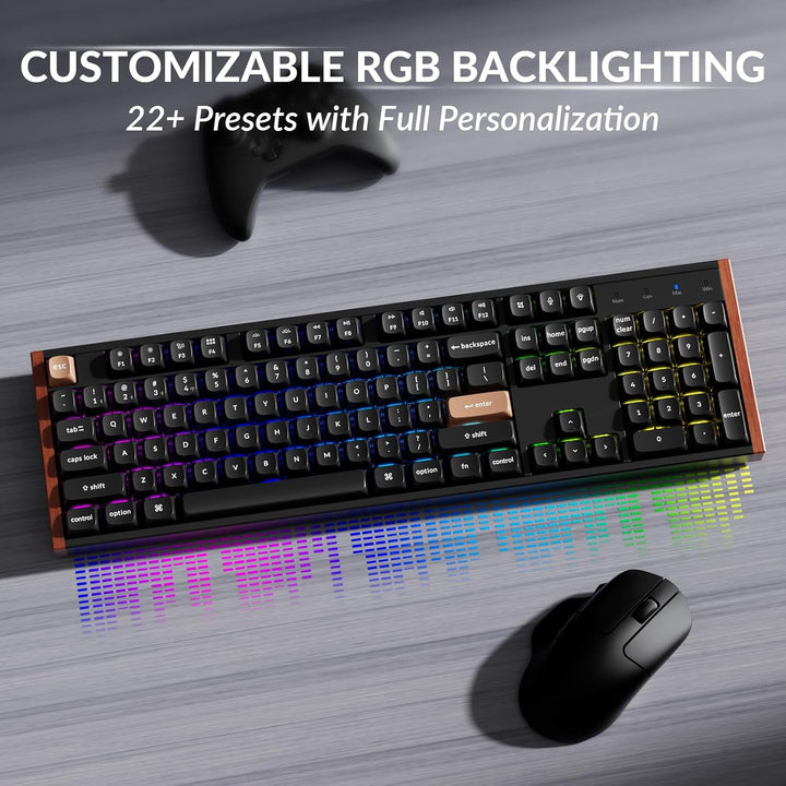 Keychron K10 HE Hall Effect Keyboard Wireless, Magnetic Switch Hot...