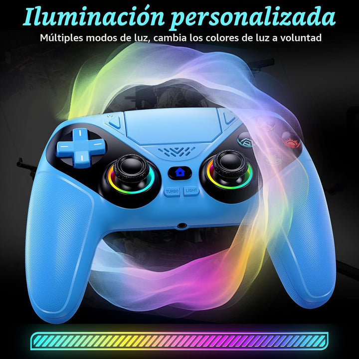 Dinosoo RGB Wireless Controller for PS5\/PlayStation 5 PC, Bluetoot...