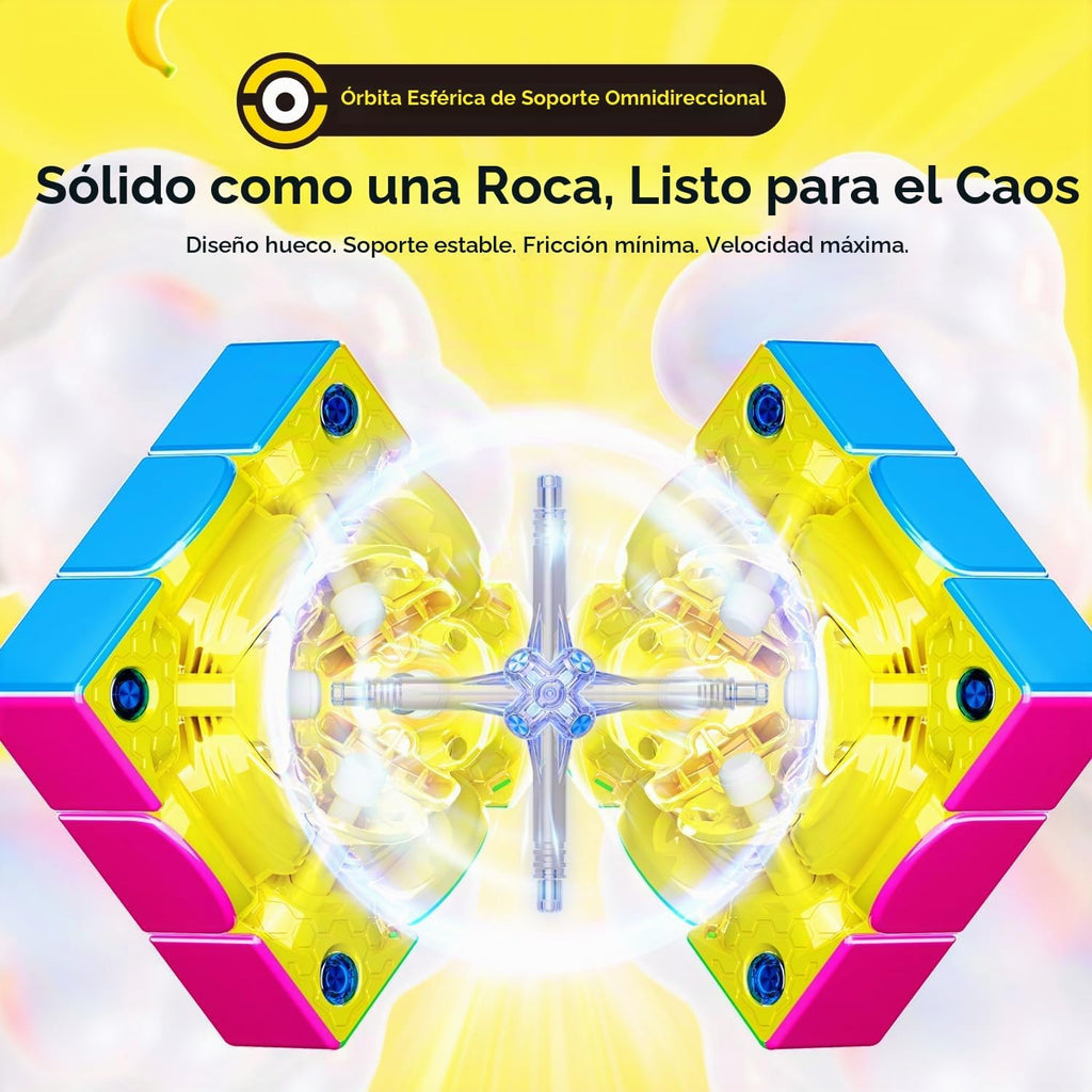 GAN Minions V100 Maglev, cubo magnético de velocidad 3x3 para Cubers