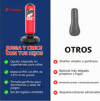 Saco de boxeo inflable de 47 pulgadas para niños con capa de superhéroe y máscara