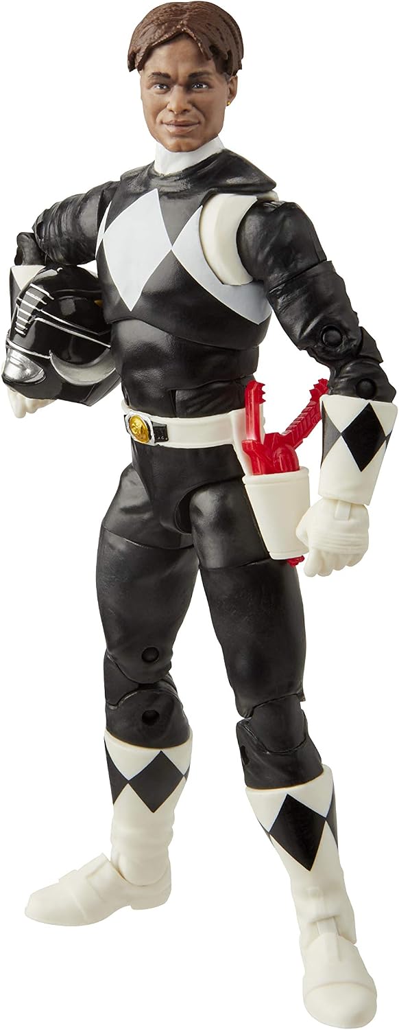 Power Rangers Lightning Collection Mighty Morphin negro Ranger - Figura de