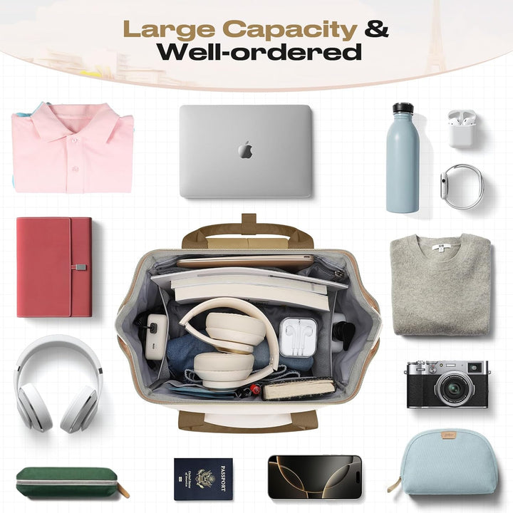 Maelstrom Mochila de viaje para mujeres y hombres, mochila para lap...