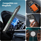ImpactStrong Protector magnético diseñado para iPhone 15 [protección de cámara] [prueba de caídas de grado militar] [compatible con MagSafe] Funda delgada translúcida mate (6.1 pulgadas), color negro
