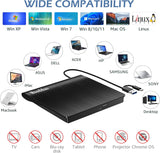 Duplicador de Discos Unidad de DVD Externa USB 3.0 Tipo C CD DVD Po...