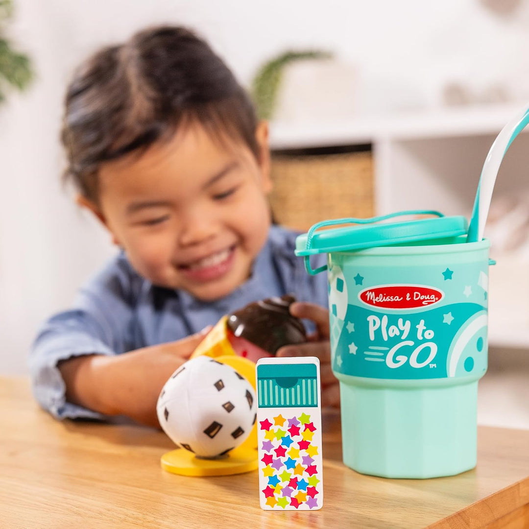 Melissa & Doug Play to Go Paquete de 2: Pastel y Galletas y Helado,...