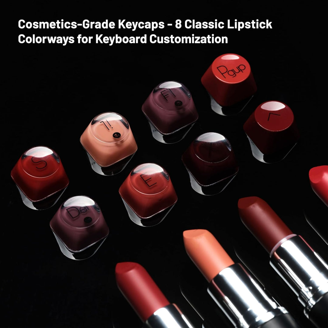 LOFREE DOT Lipstick Elegante Teclado Mecánico de 84 Teclas, Teclado...