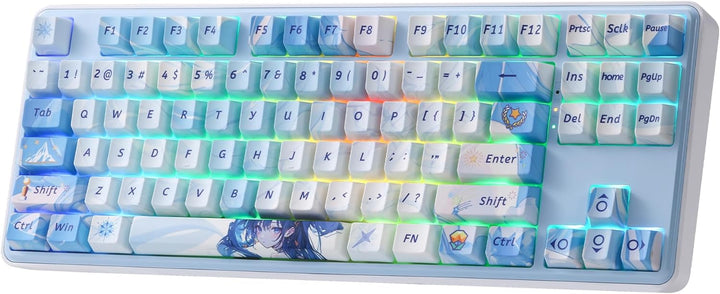 Redragon K707 PRO SE Teclado Gaming RGB Inalámbrico con Gasket 80%,...