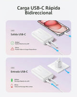 Anker Cable [paquete de 2, 3 pies] Zolo Power Bank, cargador portát...