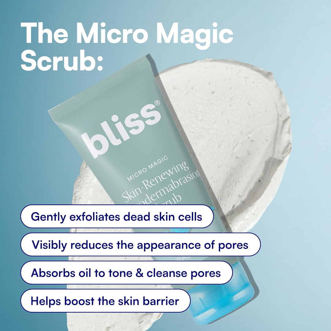 Bliss Micro Magic Exfoliante de microdermoabrasión renovador de la...