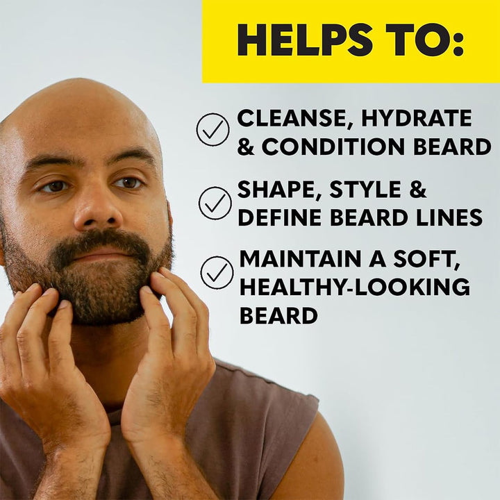 Kit de cuidado y aseo de barba The Beard Club para hombres - Kit de...