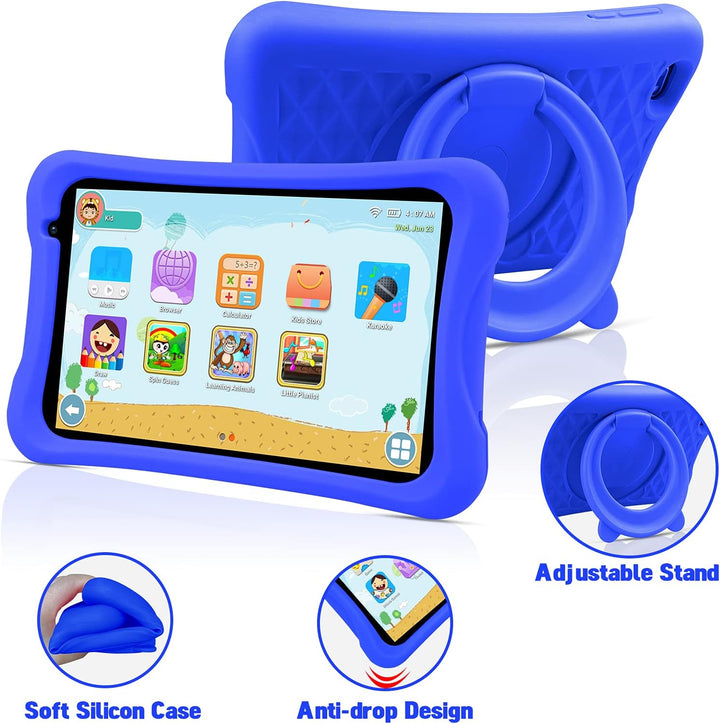PRITOM Tablet Android Quad Core de 8 pulgadas, 64 GB, WiFi, Bluetoo...
