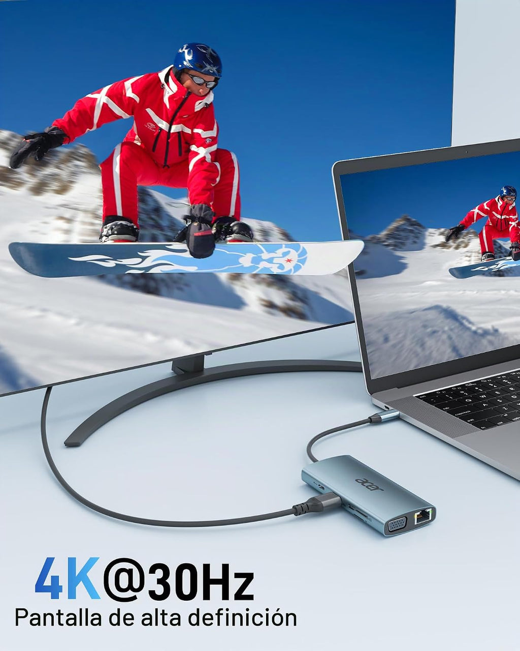 Acer, ODK390, hub USB 3.0