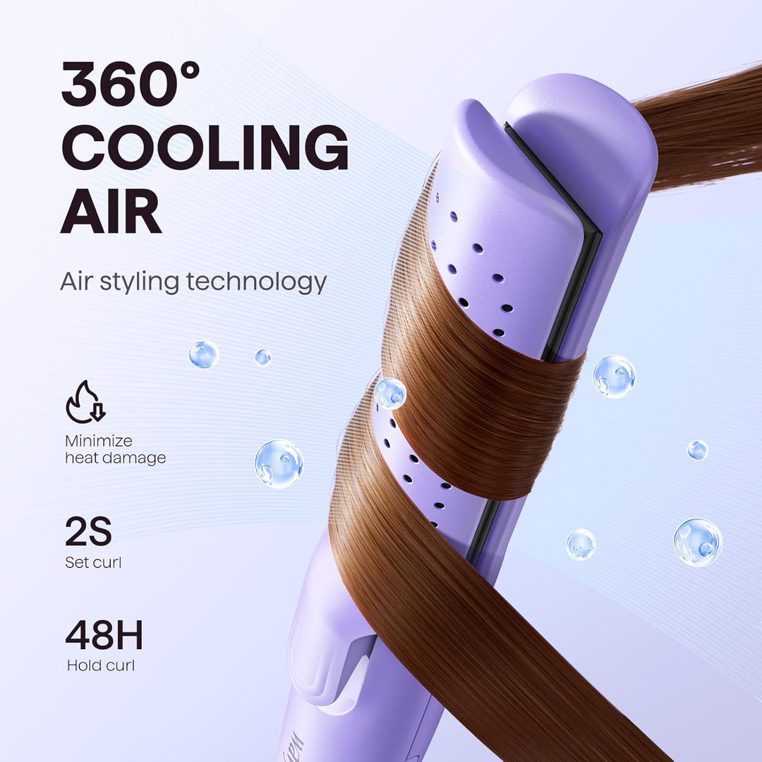 Wavytalk Airflow Styler - Plancha rizadora de cabello, rizo fresco,...