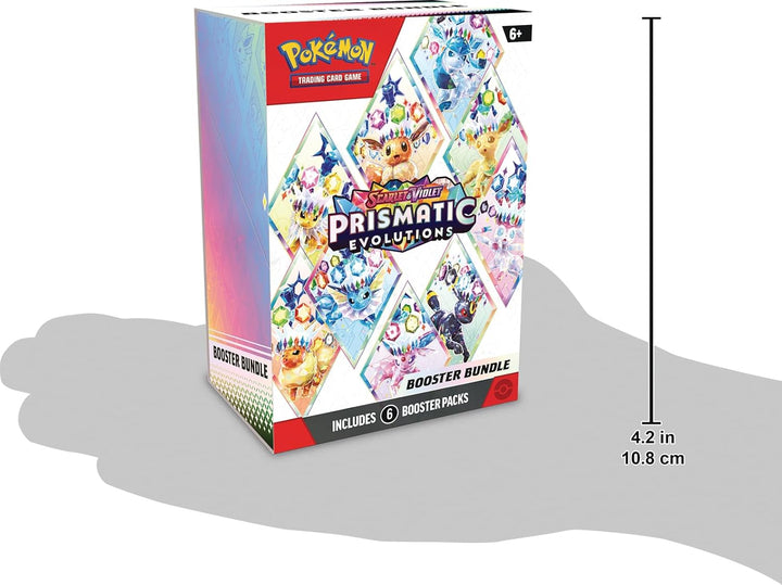 Pokémon TCG: Escarlata y Violeta - Paquete de Refuerzo de Prismatic...