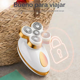 Maquinillas de afeitar eléctricas para mujeres, 5 en 1, magnética,...