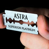 The Shave Factory Astra Platinum - Cuchillas de afeitar de segurida...