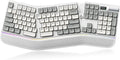 Teclado mecánico ergonómico con pantalla inteligente y rodillo de