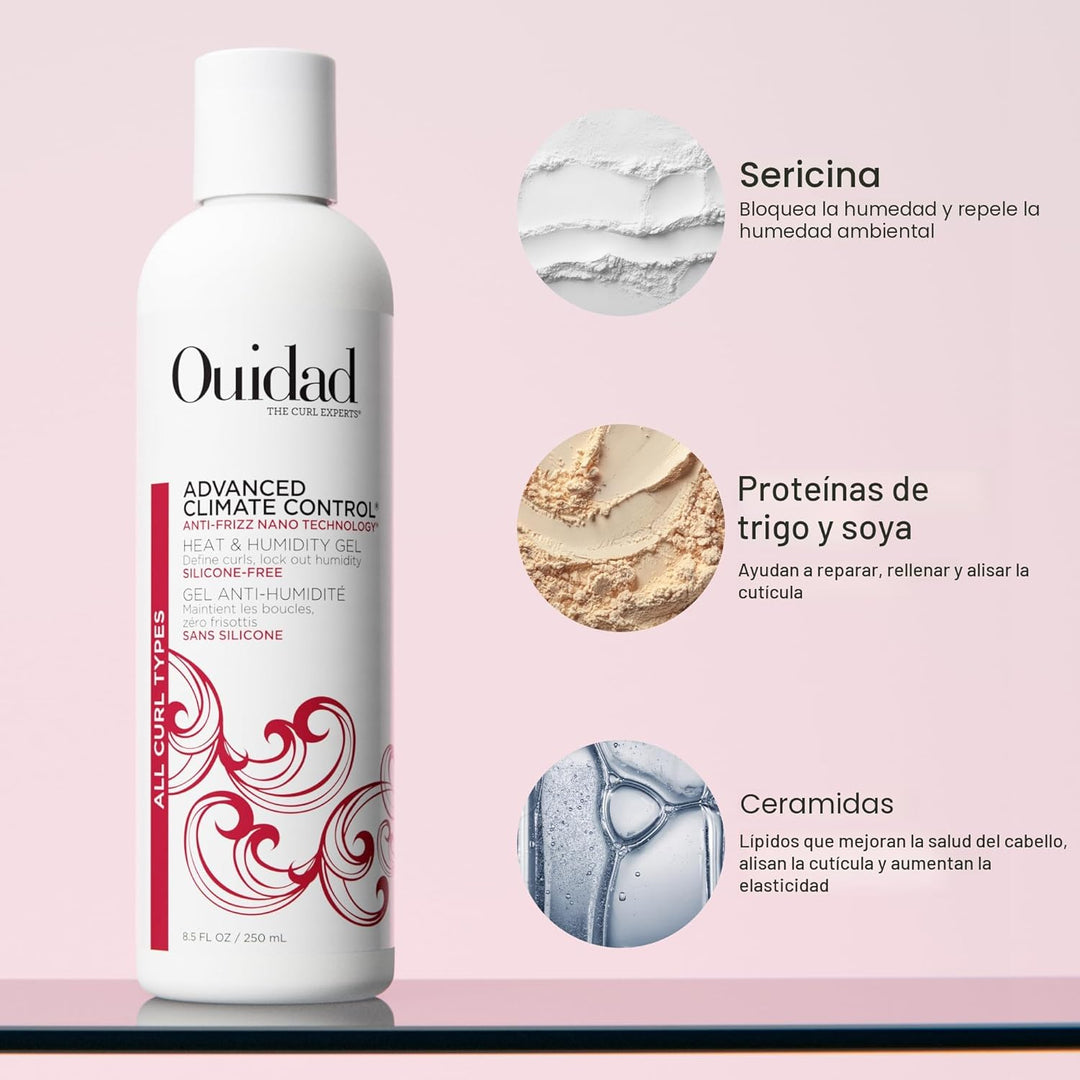 Ouidad Gel avanzado de calor y humedad con control climático