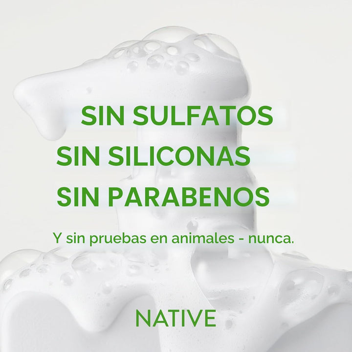 Native El champú y el acondicionador contienen ingredientes derivad...