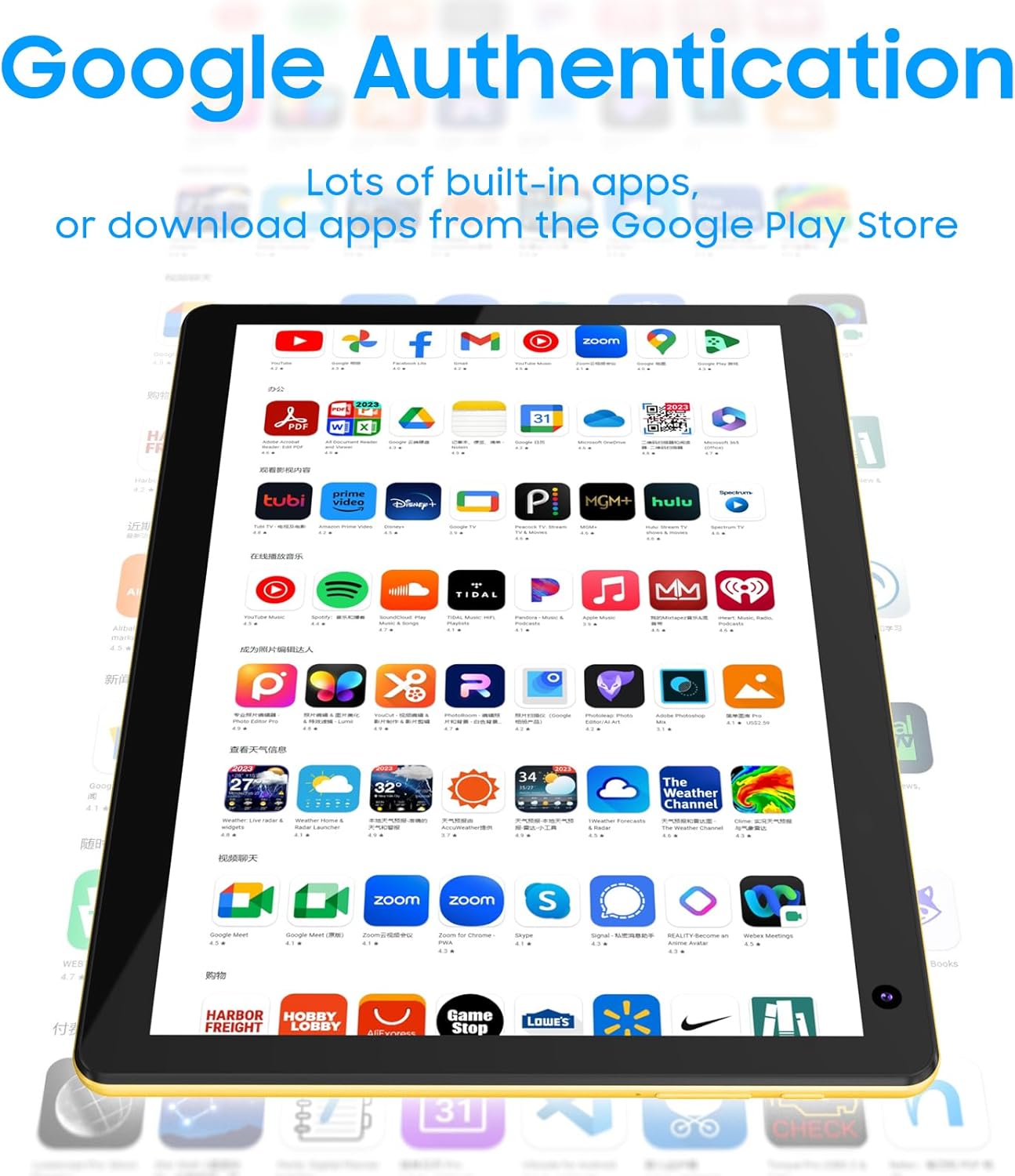 Tableta COOPERS de 10 pulgadas, Tablet Android 15, Tabletas de comp...