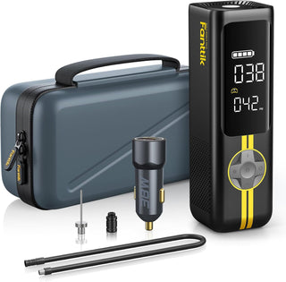 Fanttik X8 APEX EV - Inflador de neumáticos portátil, bomba de aire...