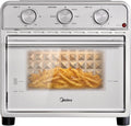 Freidora de aire Midea Neo - Combo de horno tostador, 21.1 cuartos de galón, acero