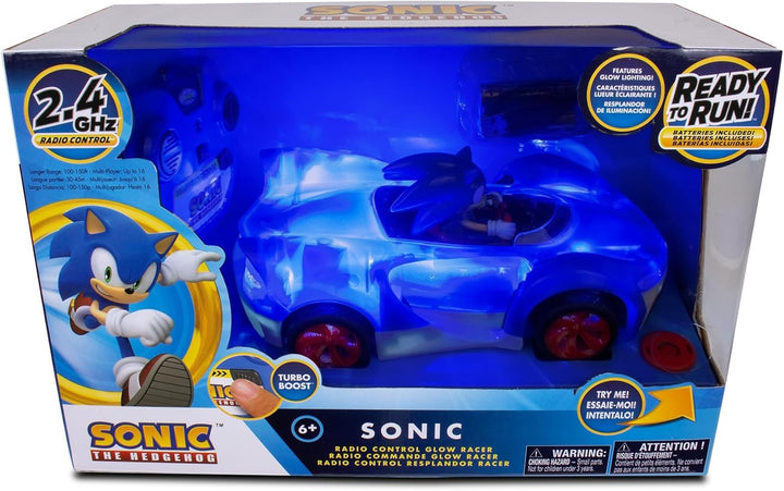 NKOK Team Sonic Racing R\/C Ready to Run Sonic Glow Racer con Turbo...