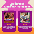 Boppo Paquete de tableta de aprendizaje sin pantalla y 3 paquetes de