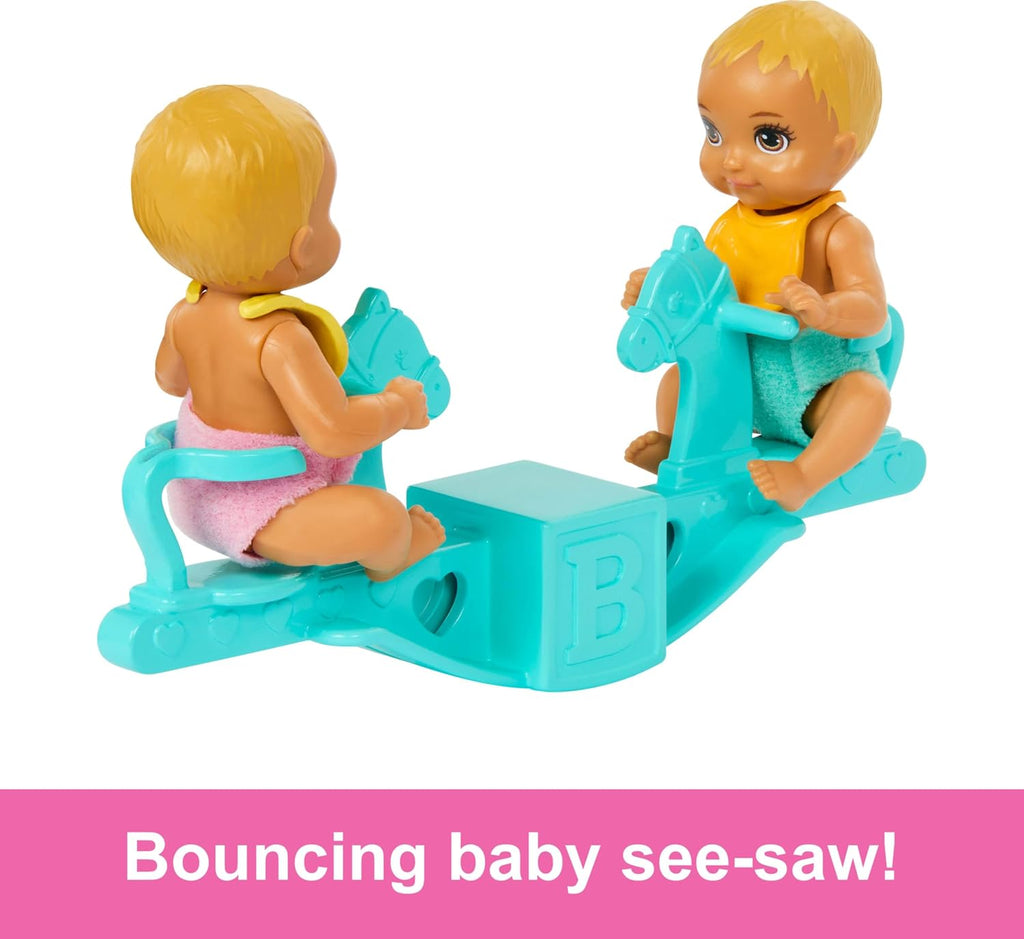 Muñeca Barbie Skipper y Juego de Guardería con Accesorios