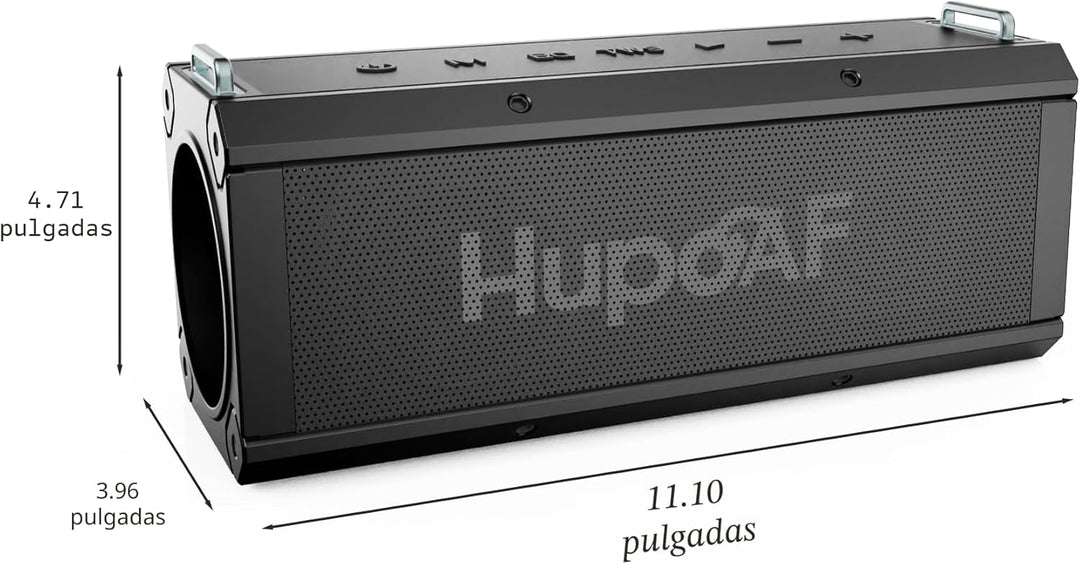 Hupoaf Altavoz Bluetooth inalámbrico, 120 W (pico) Altavoz exterior...
