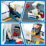 HOGOKIDS Juego de construcción de avión de pasajeros de