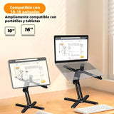 MOALLIA N86 360 - Soporte giratorio para computadora portátil con p...