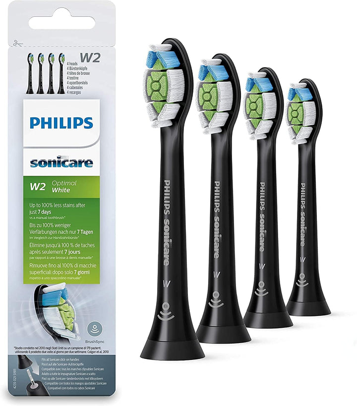 Philips Sonicare Optimal Whitening Black BrushSync Cabezales (compa...