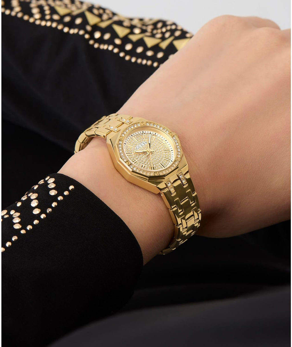Reloj analógico para mujer GUESS, 25 mm | Resistencia al agua 30M