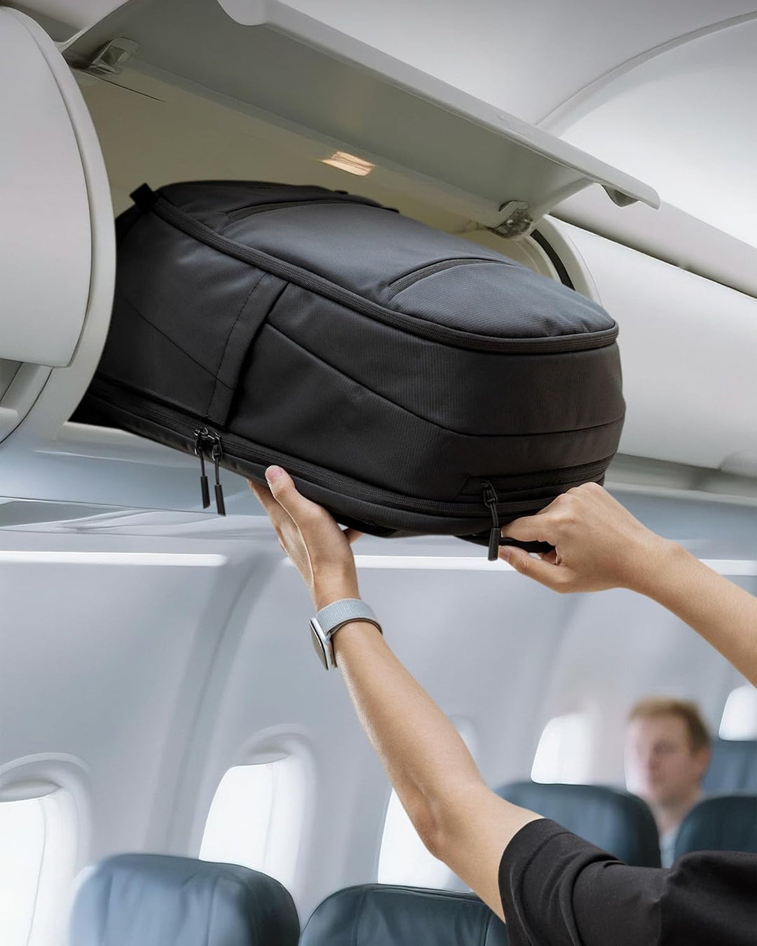 tomtoc T77 Mochila para portátil, bolsa de trabajo grande para nego...