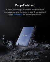 Lexar ES3 1TB SSD externo, USB 3.2 Gen2 SSD portátil, PSSD hasta 10...