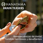 Legend of Zelda Master Sword Hanayama Metal Brain Teaser, nivel 6 a partir de 12 años