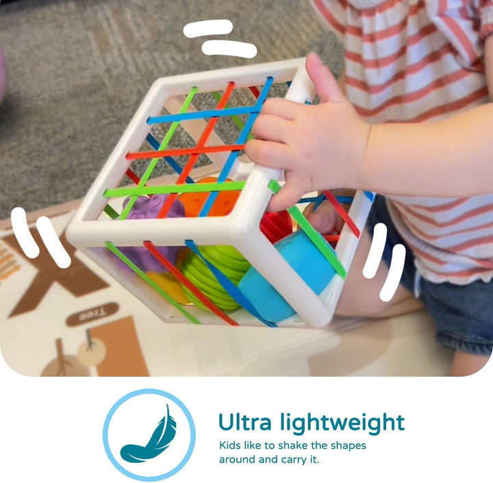 LiKee Juguetes Montessori para niños de 1 año 6 piezas de