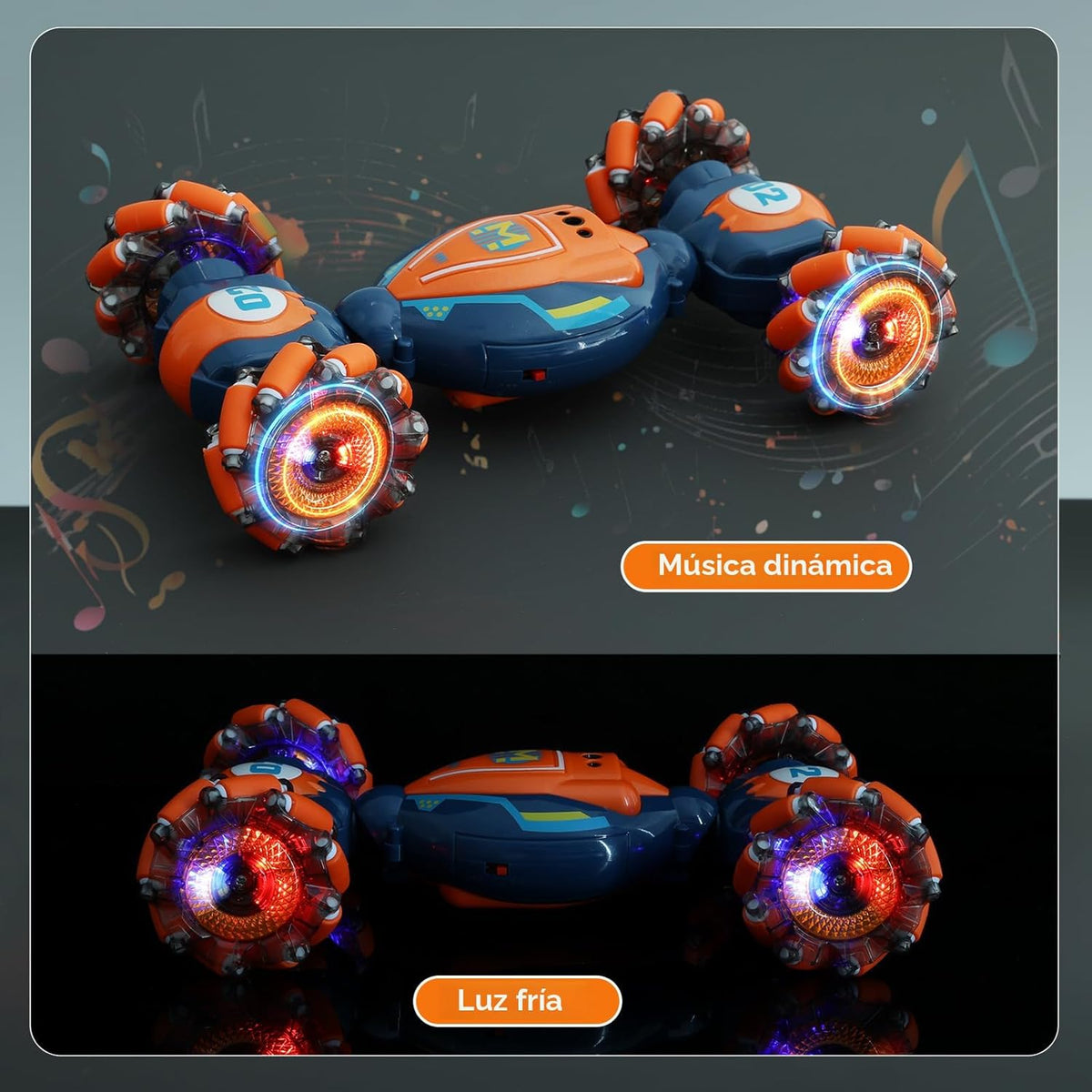 Coche de acrobacias RC con detección de gestos \u2013 Juguetes para...