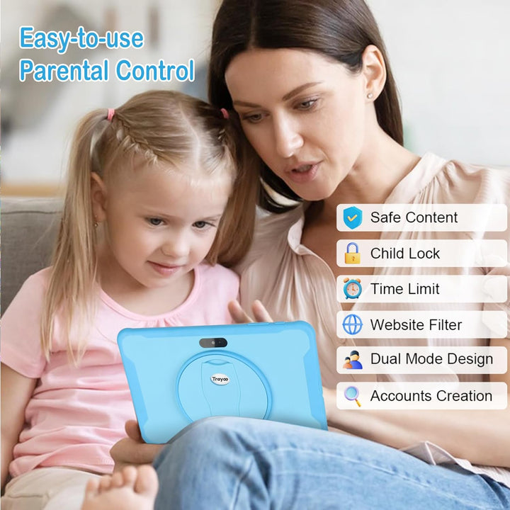 Tableta para niños, tableta de 10.1 pulgadas para niños con funda i...