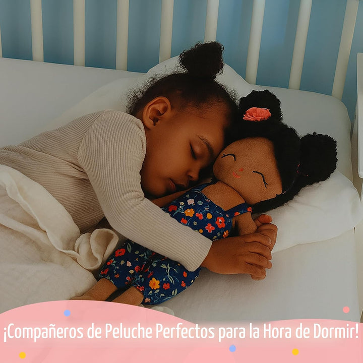 Jumbrace Muñeca de bebé suave de 16 pulgadas, muñeca de trapo para...