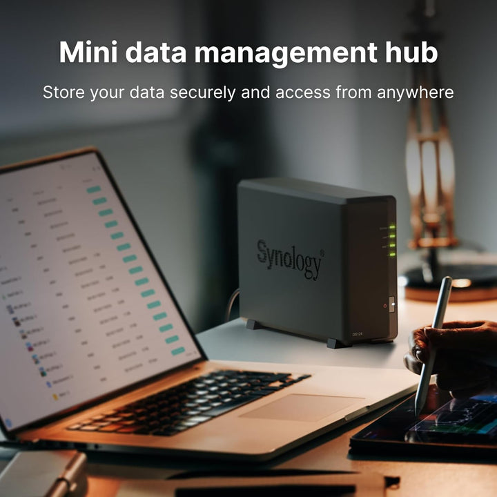 Synology DiskStation DS124 de 1 bahía (sin disco)