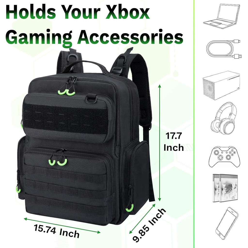 Wigojoy Funda de transporte de viaje compatible con Xbox Series X/S