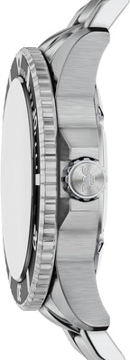 Reloj Emporio Armani World Explorer de acero inoxidable, tres agujas y energía solar