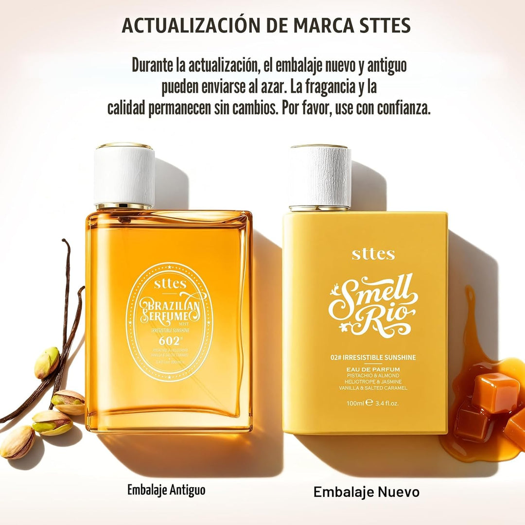 Sttes Perfume 602# Irresistible Sunshine para mujer \u2013 Pistacho...