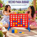 Giant 4 in a Row Game, juego jumbo para interiores y exteriores para la familia