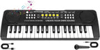 Piano para niños, teclado electrónico de 37 teclas, piano de música, juguetes educativos, instrumento musical, regalo para niños y niñas