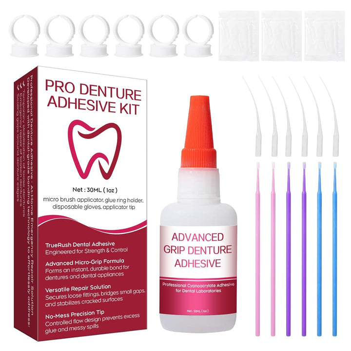 Dental Lab - Pegamento dental de unión instantánea para dentaduras...