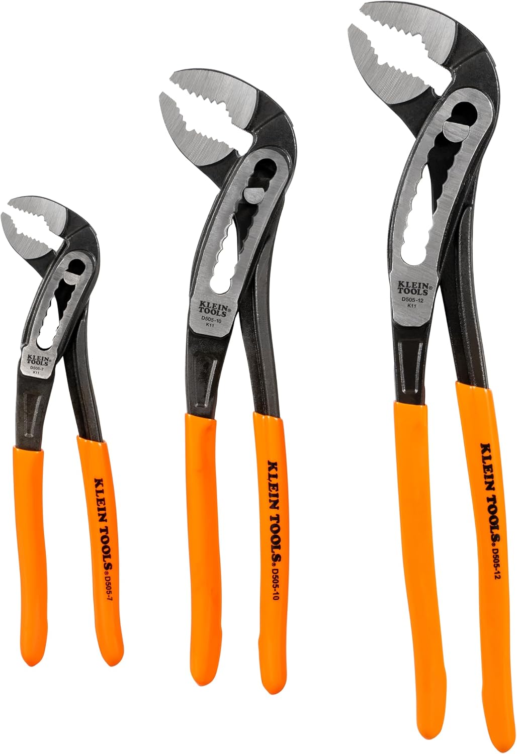 Klein Tools D5053KIT Classic Klaw - Juego de alicates para bomba (3 piezas)