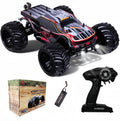 JLBRACINGRC 1/10 - Autos RC sin escobillas para adultos, 80+ KPH, 4WD RC Camiones | Camiones monstruo ESC 120A, auto de control remoto grande todoterreno todo terreno, IPX7 impermeable Hobby RC regalo